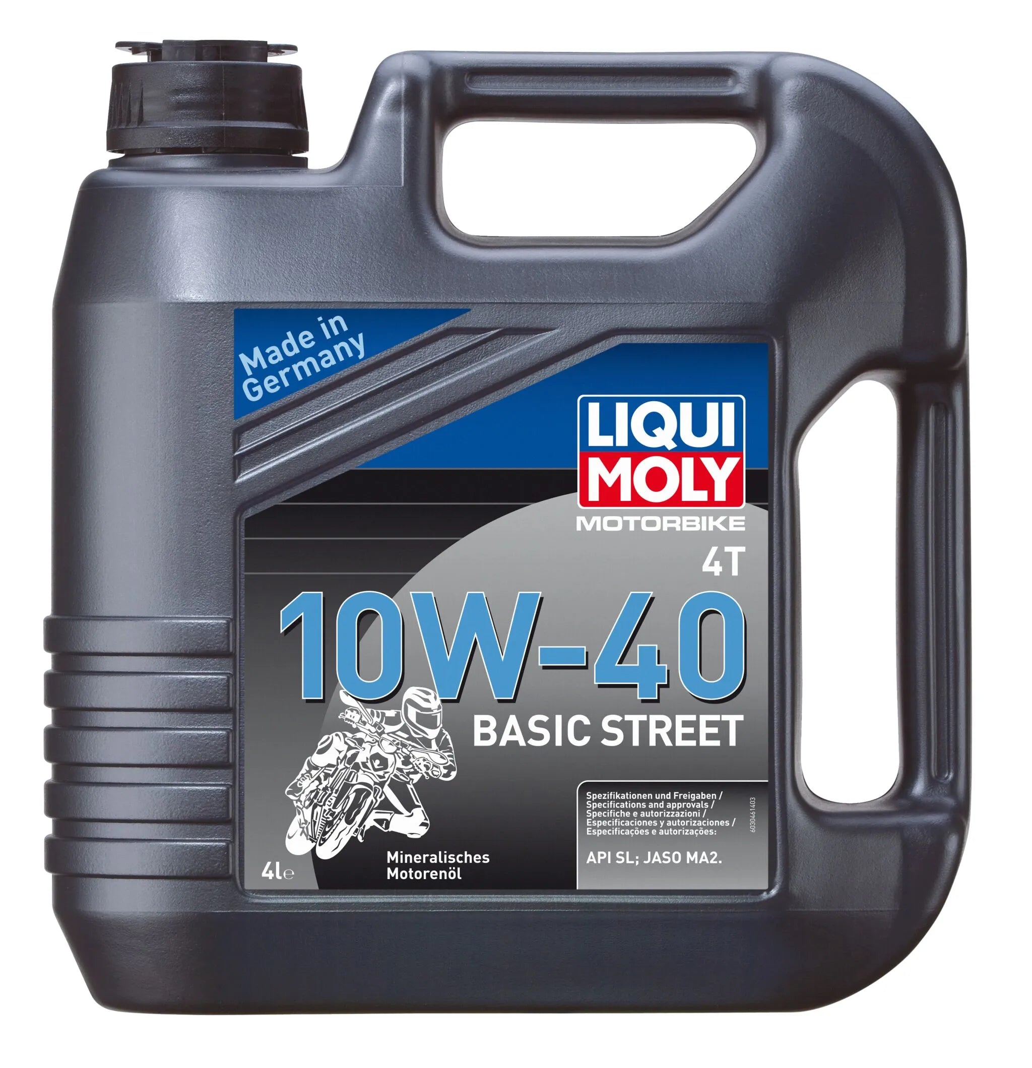 Liqui Moly 4t 10w-40 Basic Street Engine Oil