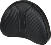 Saddlemen Half-moon Sissy Bar Pad - Black Vinyl