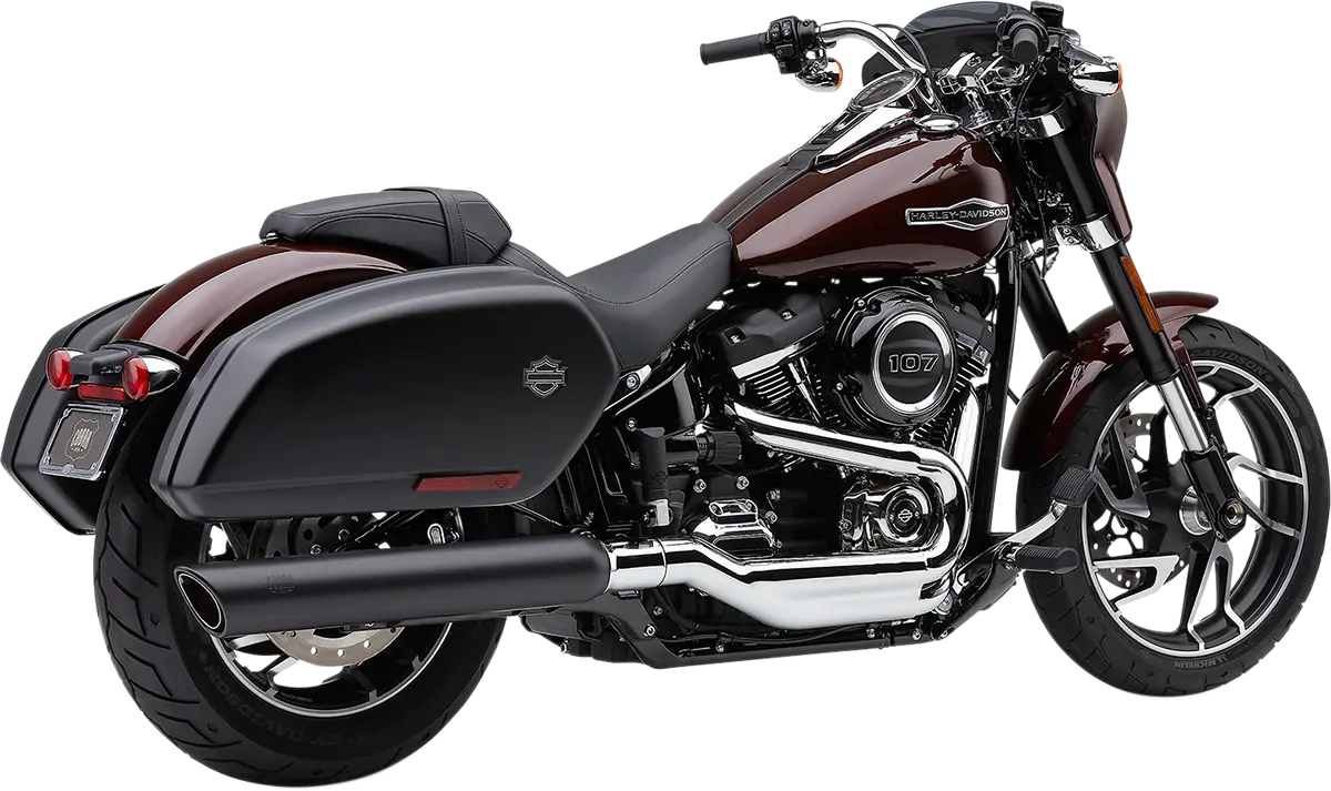 Cobra 909 Twins Slip-on Muffler For Harley-davidson