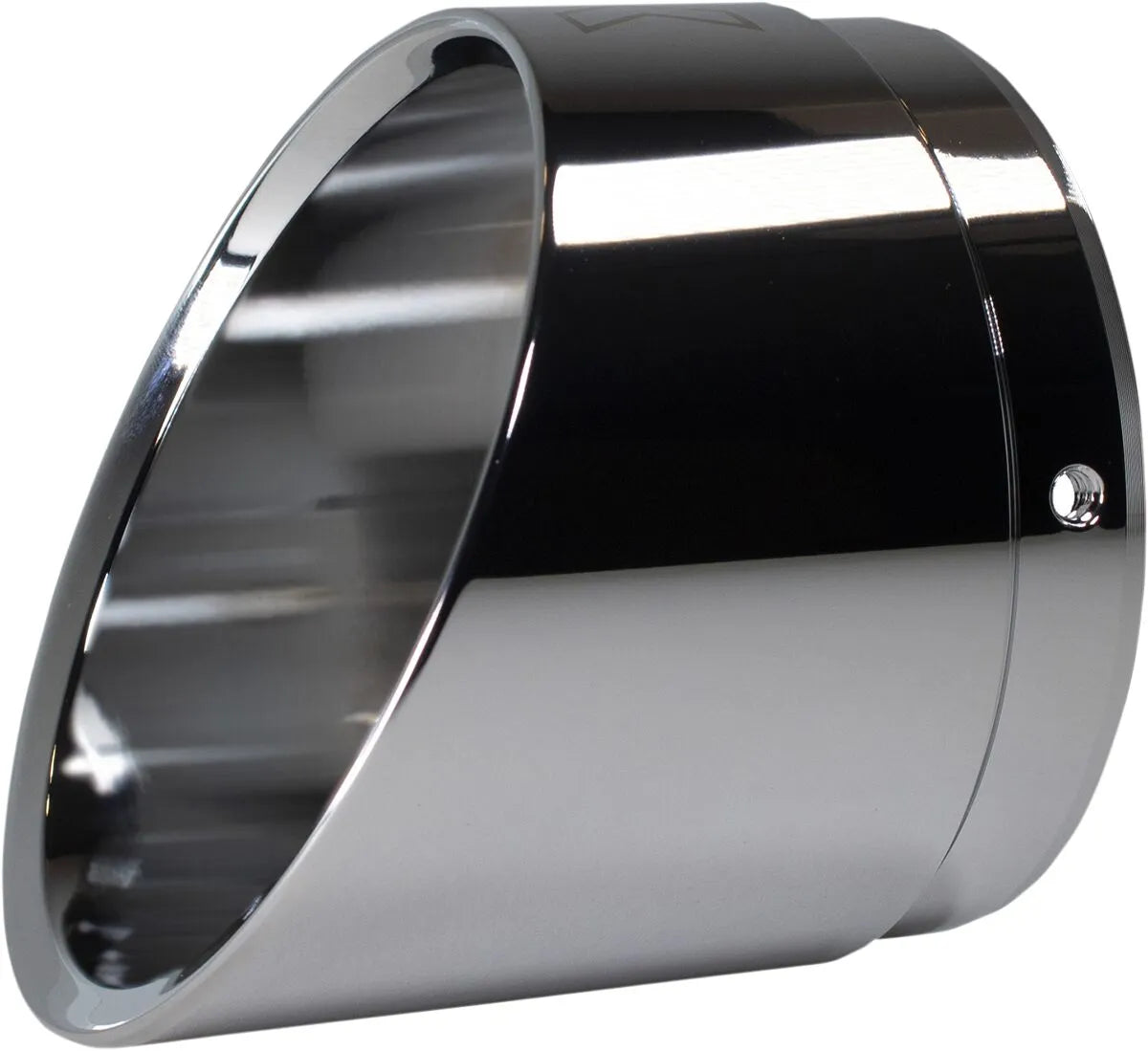 Khrome Werks 4-1/2" Muffler End Cap - Chrome Slash-cut Tip