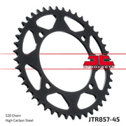 Jt Sprockets Rear Sprocket - Black Zinc - 520