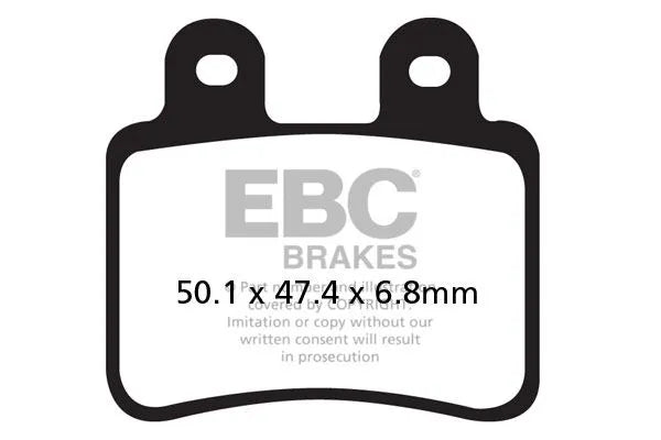 Ebc Sfa-hh Series Sintered Brake Pads For Scooters