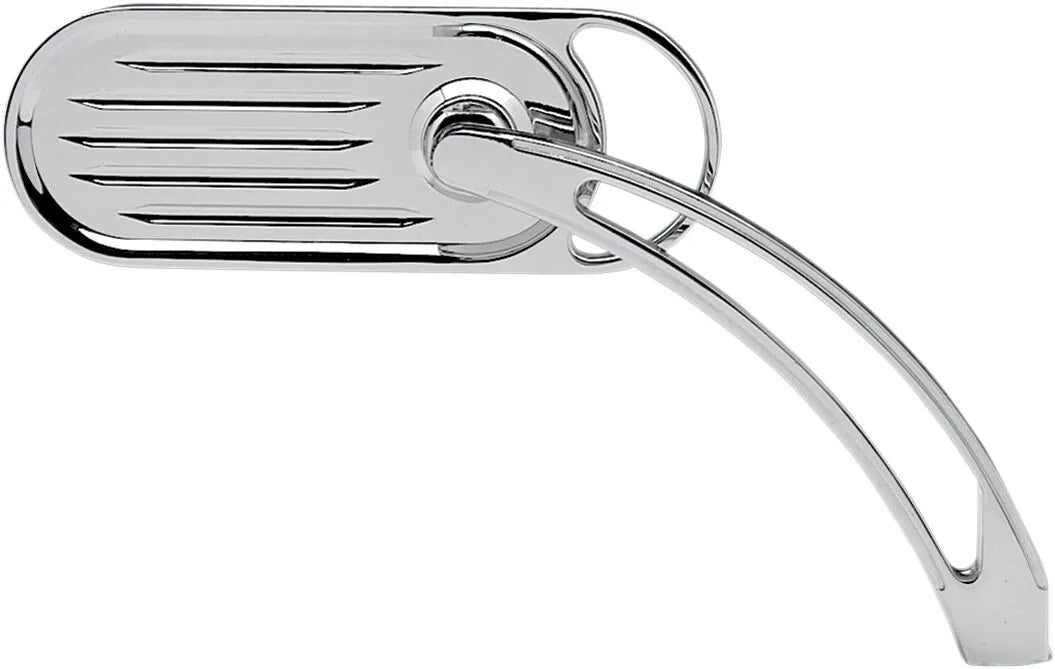 Arlen Ness Chrome Oval Motorcycle Mirror