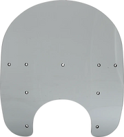 Memphis Shades Road King Windshield - 17" Black Smoke