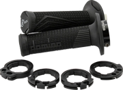 Domino D100 D-lock Grips - Black 7/8"