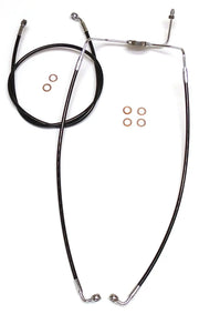 Magnum Shielding Xr Stainless Front Brakeline Kit Without Abs