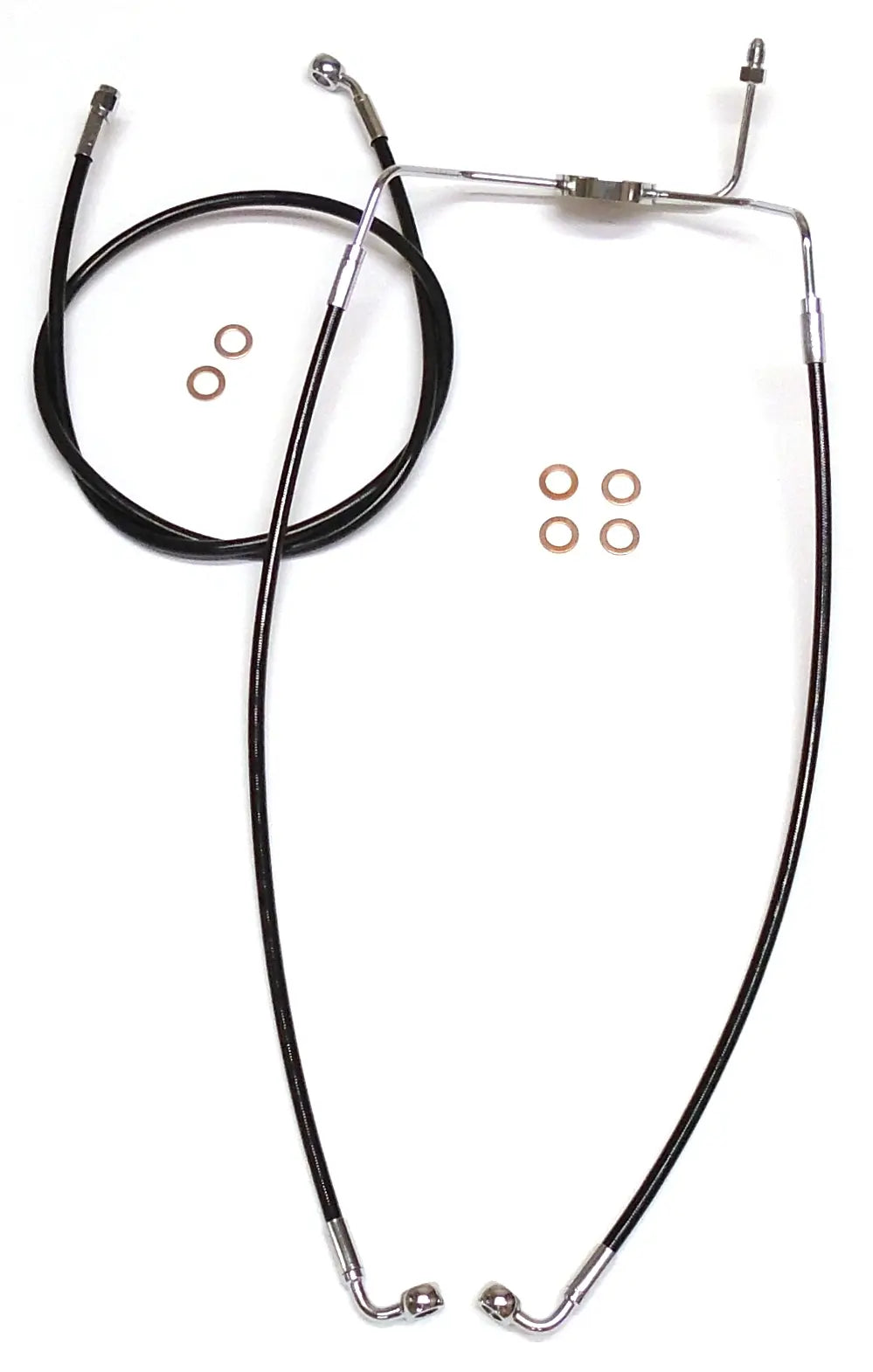 Magnum Shielding Xr Stainless Front Brakeline Kit Without Abs