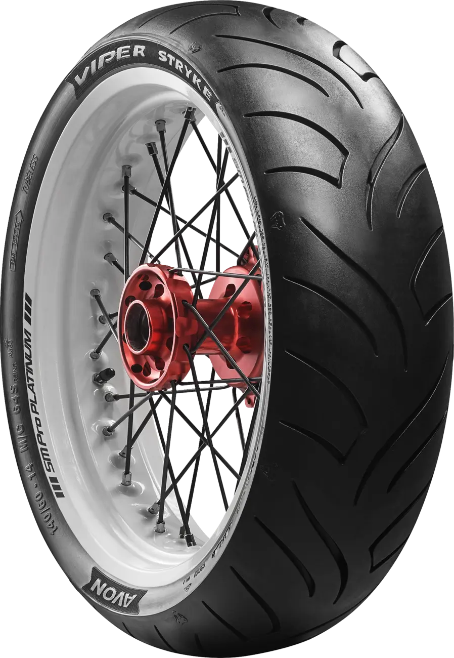 Avon Am63 Viper Stryke Scooter Tire - 120/80-16 Rear