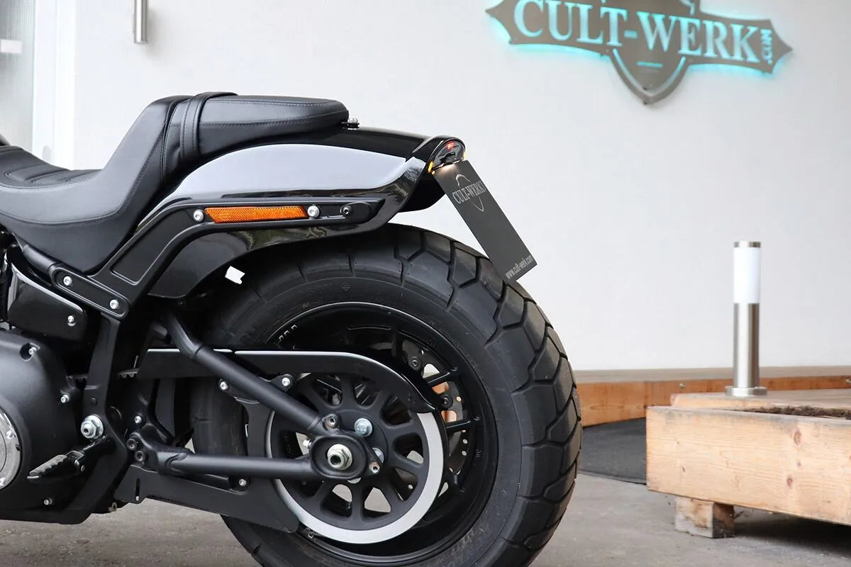 Cult Werk License Plate Bracket For Motorcycle Fenders