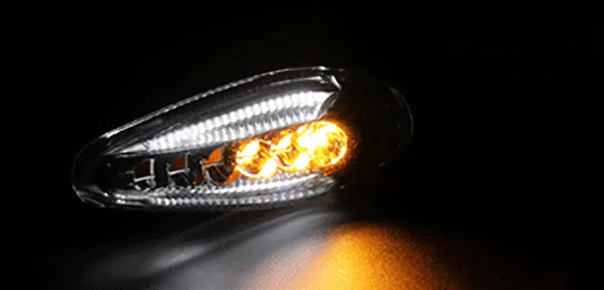 Koso North America Led Indicator - Black