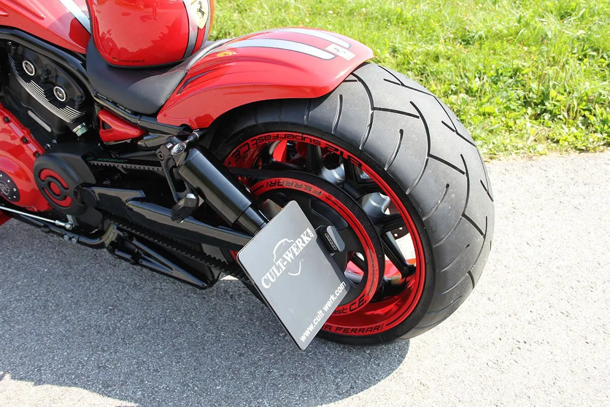 Cult Werk License Plate Holder For Custom Mounting