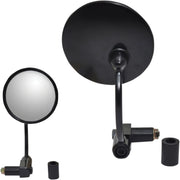 Parts Unlimited Bar End Mirror - Black
