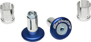 Barkbusters Bar End Plug - Blue Anodized Aluminum