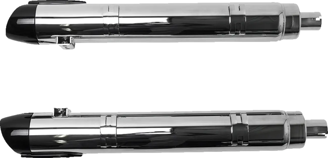 S&s Cycle 4" Broadhead Slip-on Mufflers - Chrome