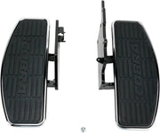 Cobra Classic Floorboard Kit - Black/chrome