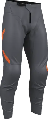 Thor Ridemode Menace Blue Motocross Pants - Charcoal Gray