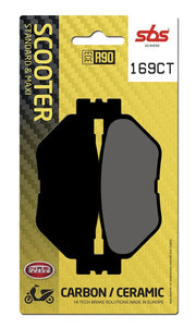 Sbs Ct Scooter Carbon Tech Organic Brake Pads Set