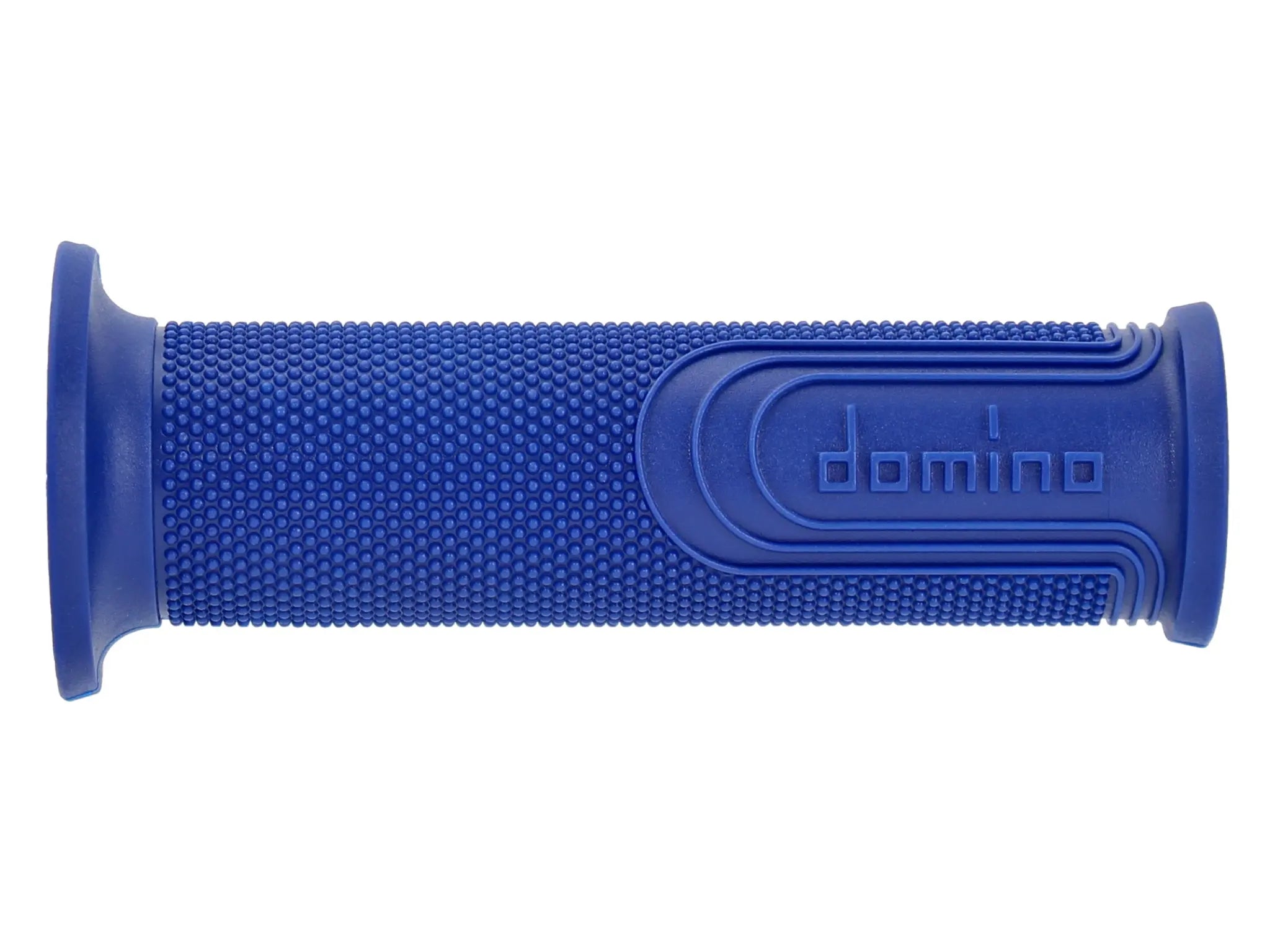 Domino Handlebar Grips - Blue Rubber