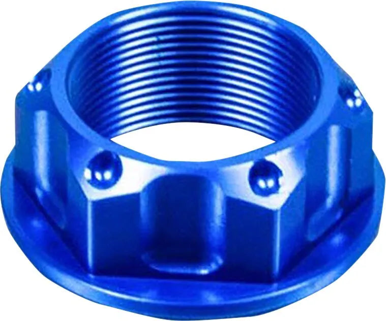 Pro Bolt Aluminium Top Yoke Nut - Blue