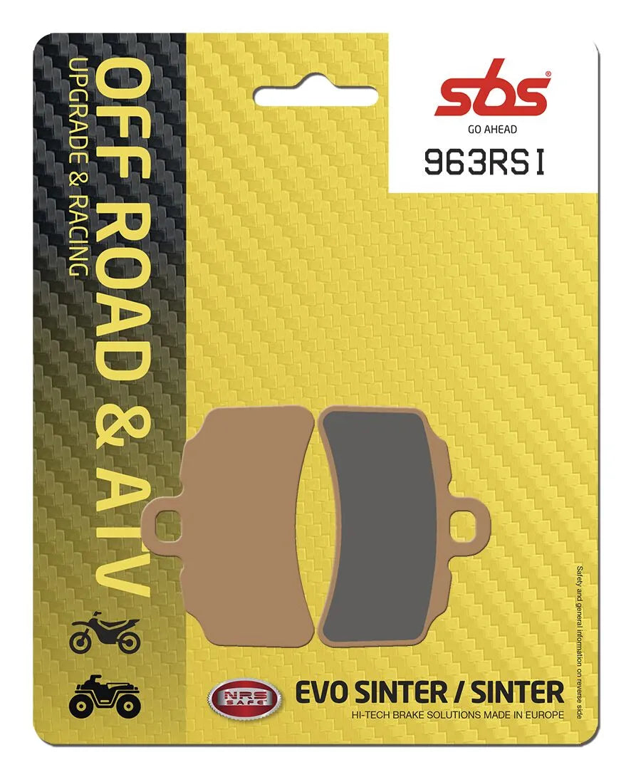 Sbs Rsi Offroad Racing Sintered Brake Pads