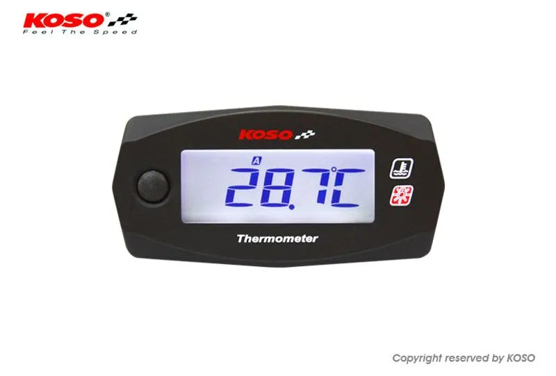 Koso Dual Thermometer Mini-4: Precise Temperature Monitoring