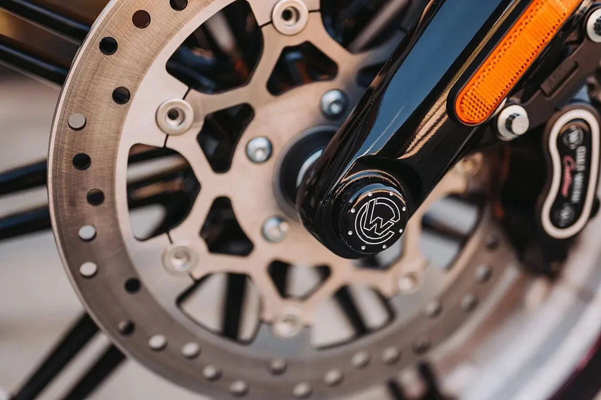 Cult Werk Black Aluminum Axle Cover