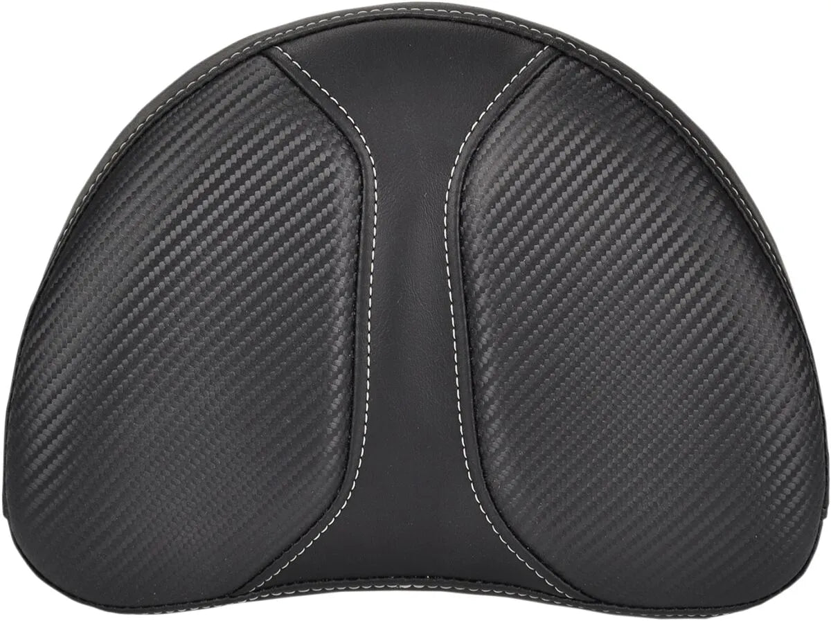 Saddlemen Half-moon Sissy Bar Pad - Black Vinyl