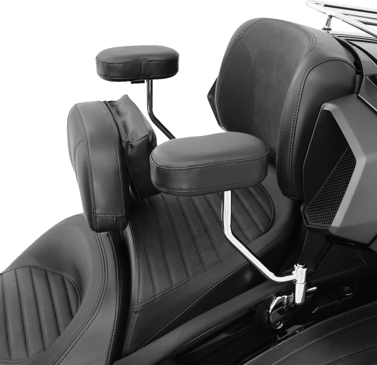 Show Chrome Grande Backrest - Can-am Rider Comfort