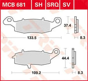 Trw Sv Series Sintered Brake Pads For Front Brake