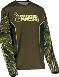 Moose Offroad Youth Agroid Jersey - Olive/Tan
