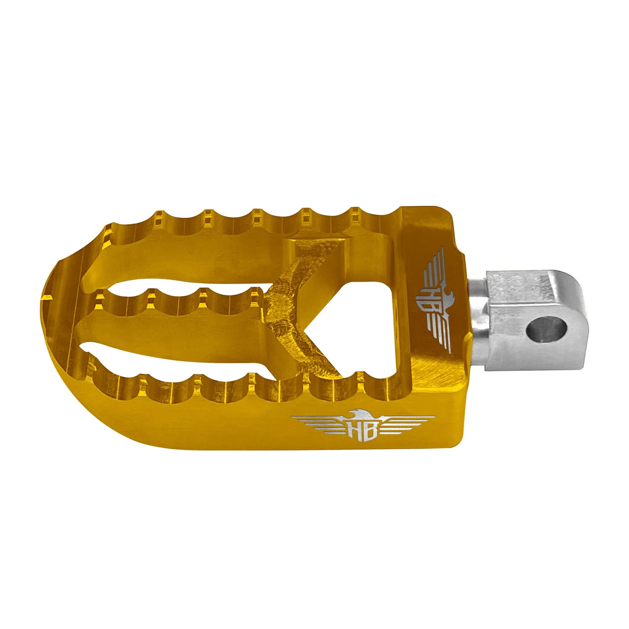 Heinz Bikes Adjustable Foot Pegs For Harley - Gold