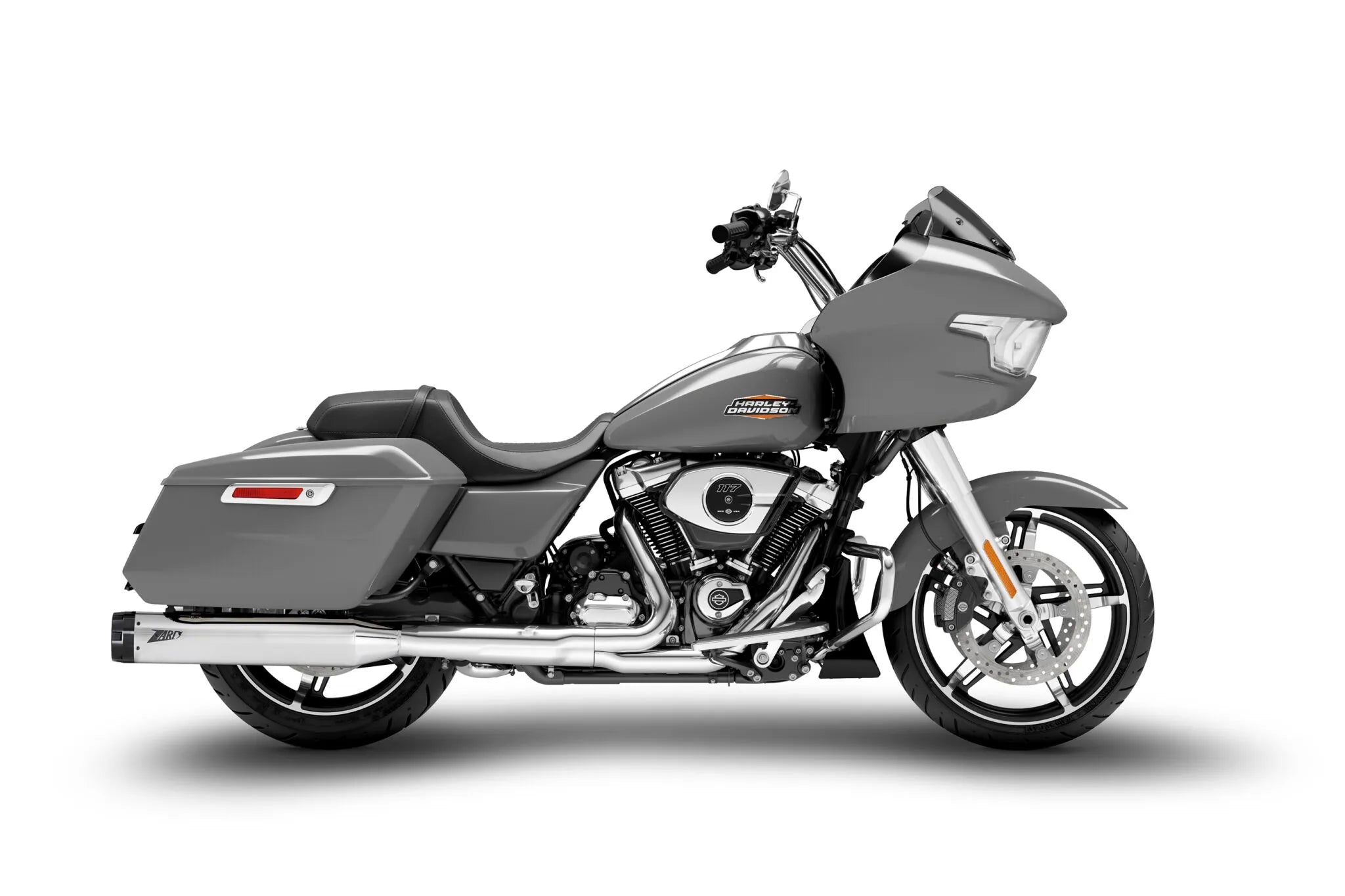 Zard 4.5" Slip-ons Muffler For Hd Grand American Touring