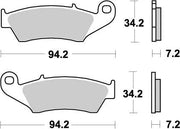 Moto-master Nitro Brake Pads Sintered Metal