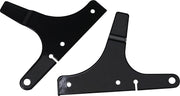 Cycle Visions Sissy Bar Side Plates - Black Steel