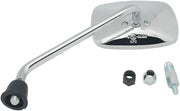 Parts Europe E-mark Mirror - Chrome Side View