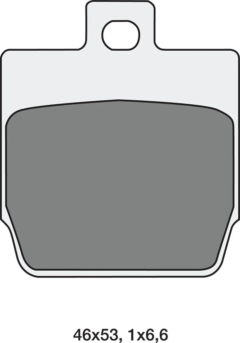 Moto-master Roadpro Sinter Scooter Brake Pad (Pair)