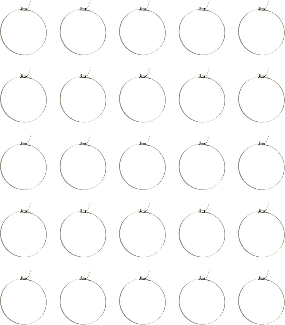 Moose Offroad Boot Clamp Kits - Silver Aluminum