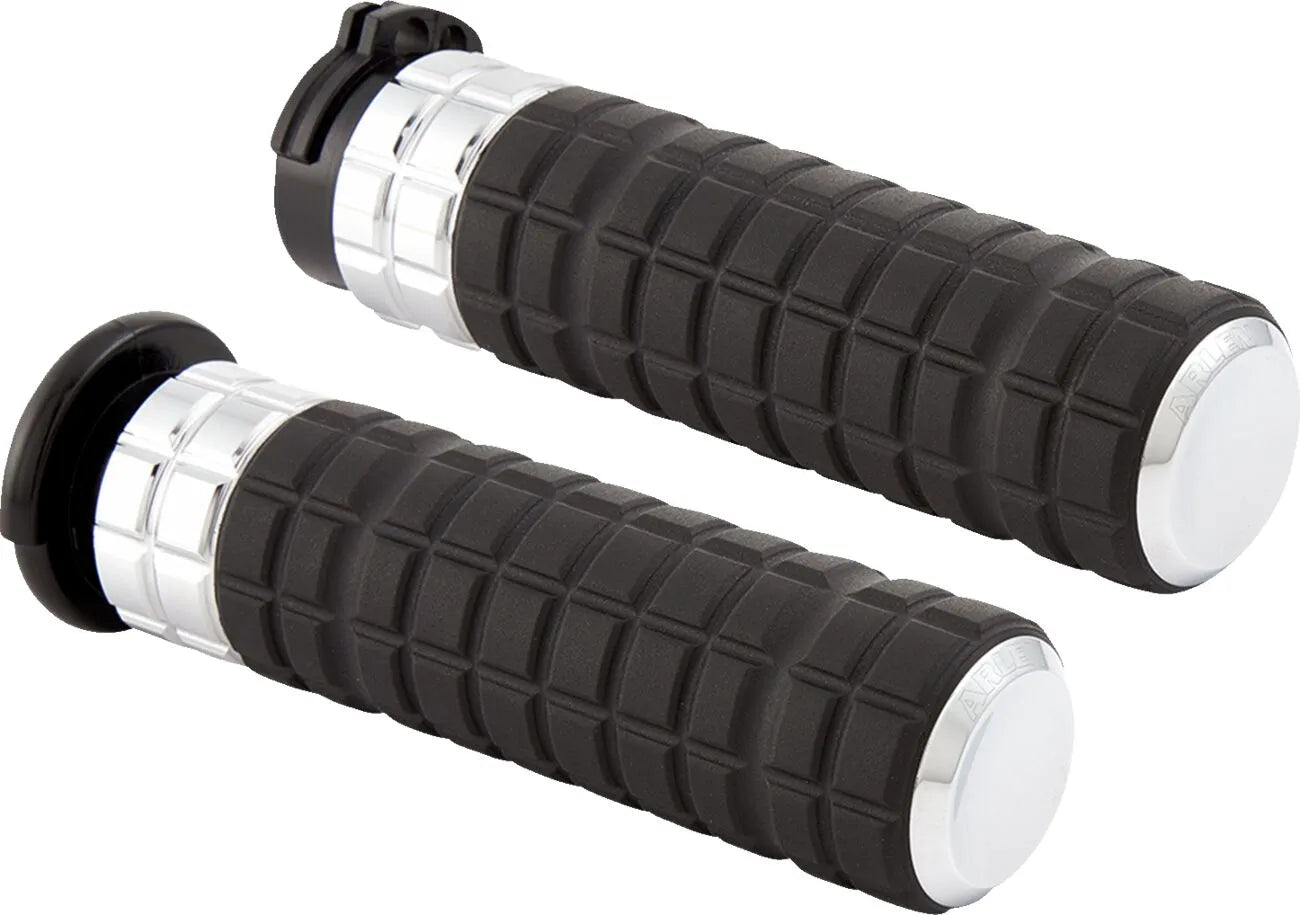 Arlen Ness Speedliner Grips - Enhanced Motorcycle Control