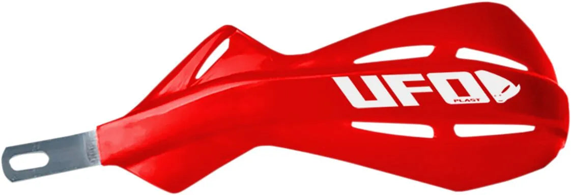 Ufo Handguards 7/8" Handlebar With Aluminum Insert - Red