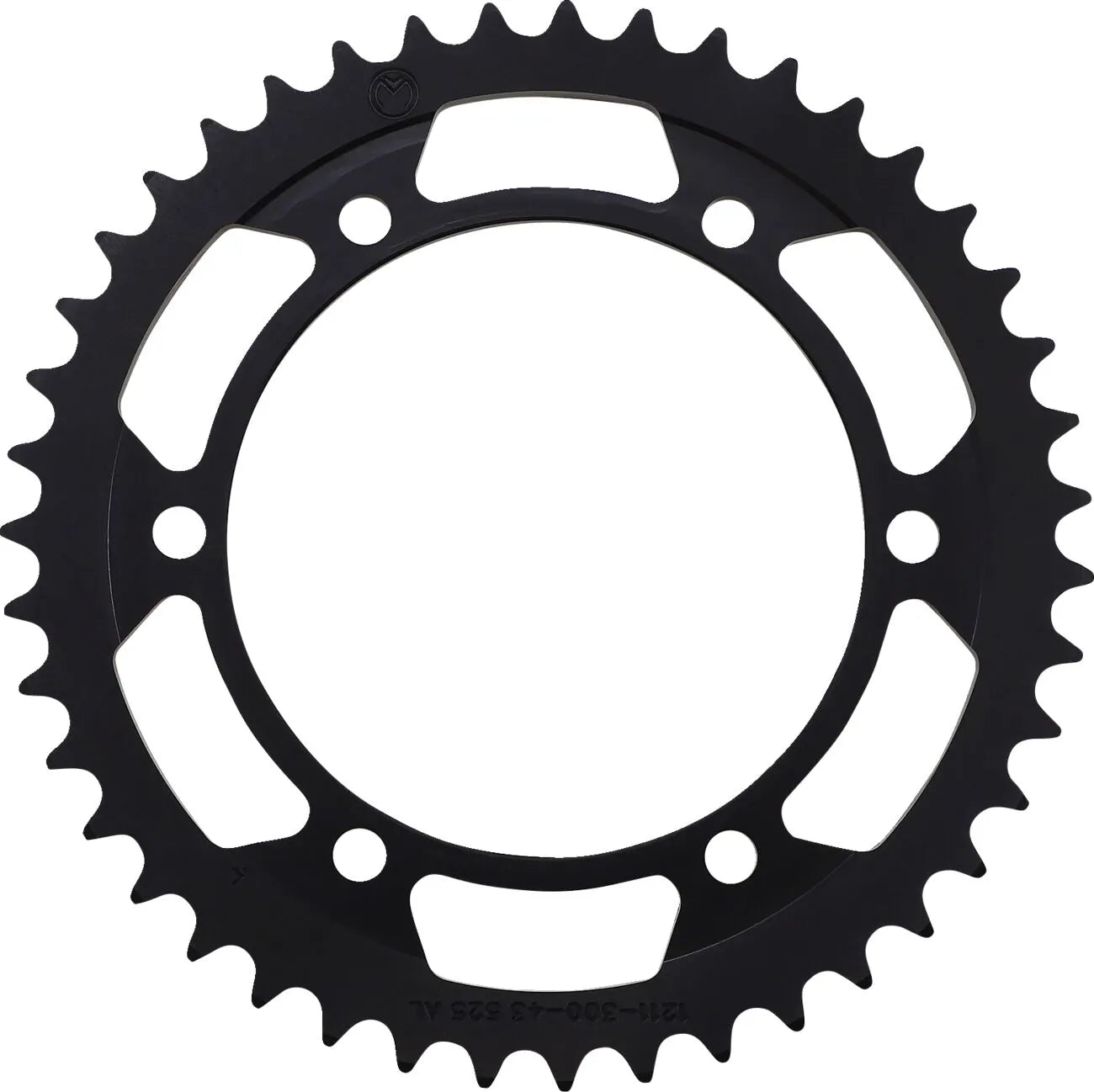 Moose Offroad Rear Aluminum Sprocket 525 - Black