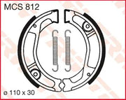 Trw Mcs812 Organic Brake Shoes - Superior Stopping Power