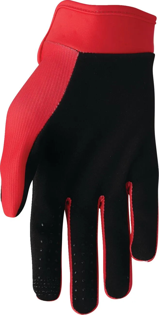 Thor Launchmode Gloves - Black/Red
