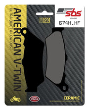 Sbs Hhf Street Ceramic Organic Brake Pads