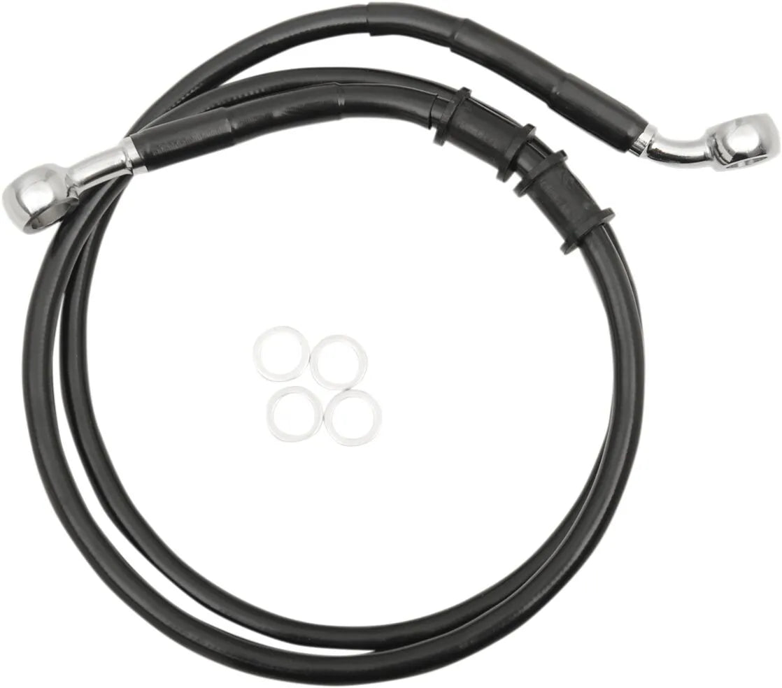 Drag Specialties Extended Brake Line For Front (39.5")