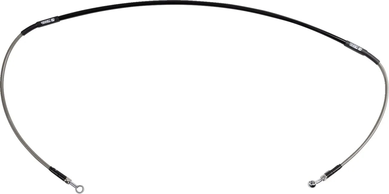 Moose Offroad Stainless Steel Braided Brake Line Front