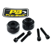 Pro Bolt Aluminium Bar Ends - Black