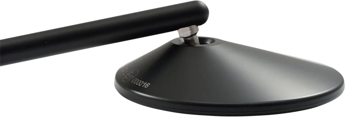 Daytona Steel Abs Mirror - Black, Ece-approved