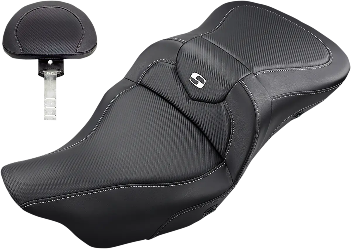 Saddlemen Heated Roadsofa Carbon Fiber Seat
