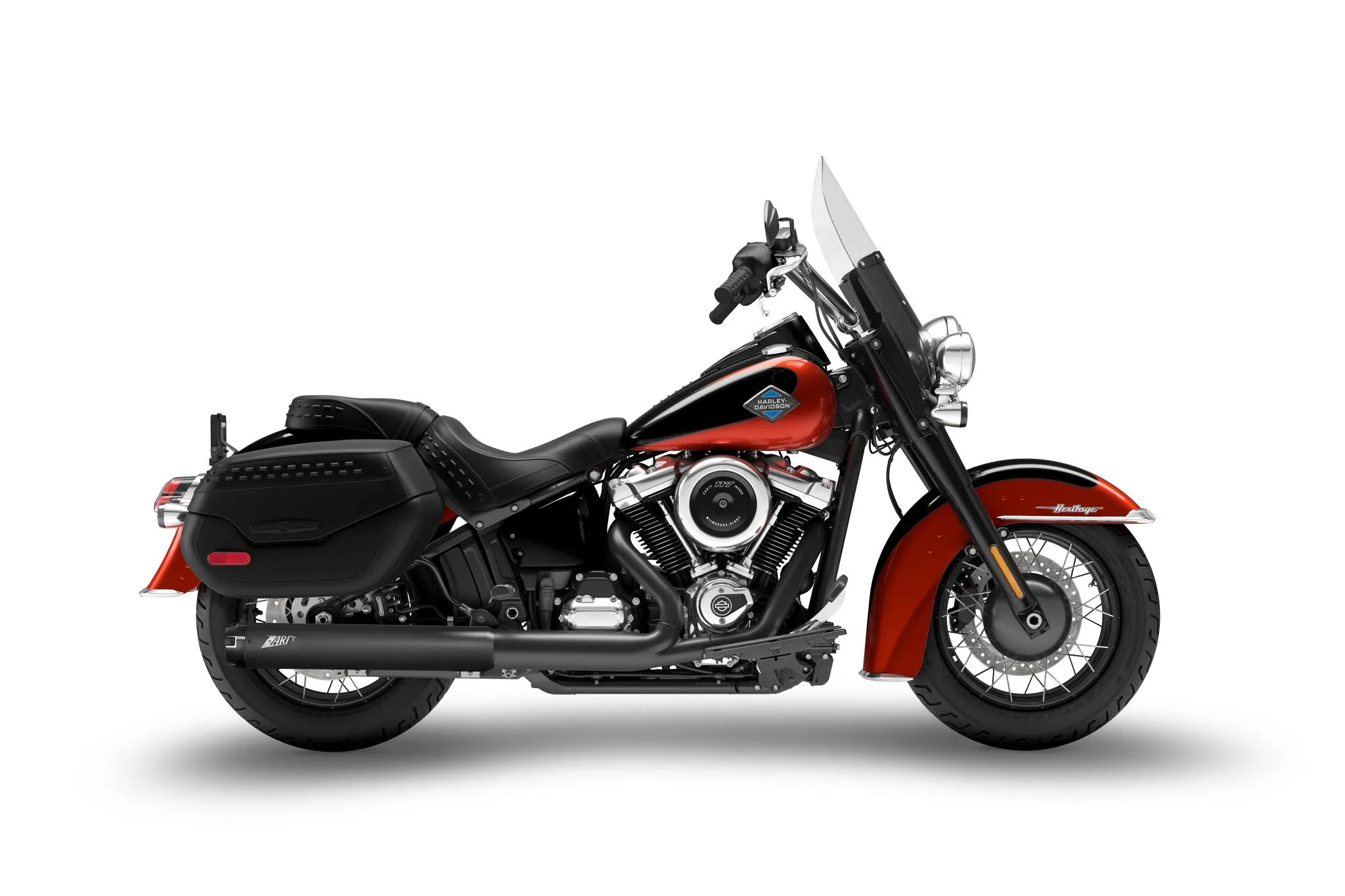 Zard 4.5" Slip-on Muffler For Harley-davidson Softail