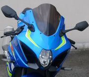 Bullster Windshield/windscreen - Black Smoke, 22"